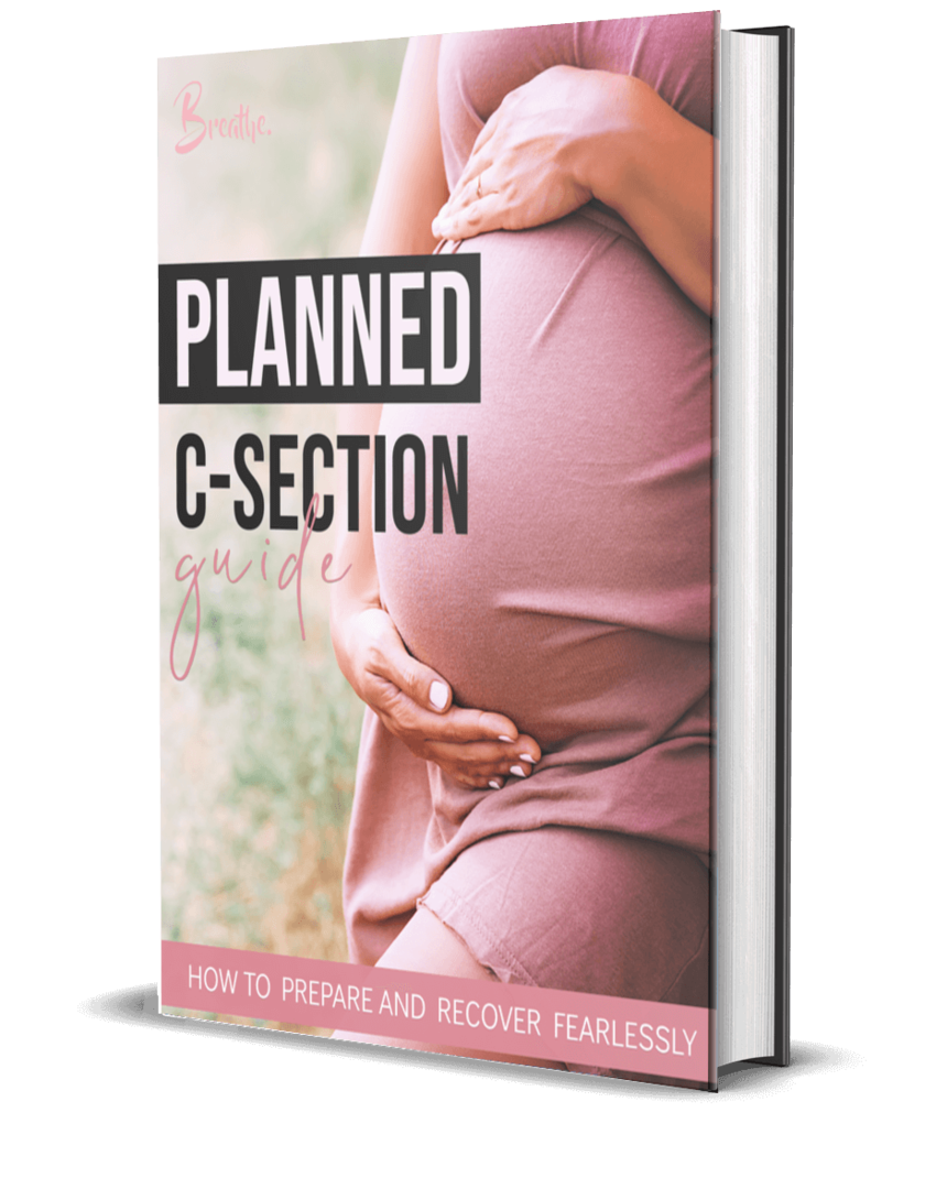The Planned C-Section Guide cover.